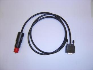 UTP-10-Kabel F2 (ext. Versorgung KFZ-Stecker) 