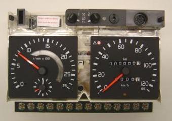 EC-Tachograph MotoMeter EGK10024V 125KMH 2800U 